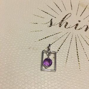 Genuine Amethyst Pendant